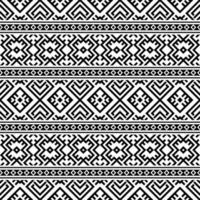 Geometric Seamless Ethnic Patterns Texture Design Vector