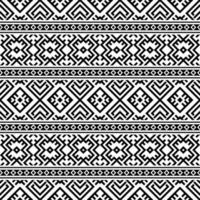 Geometric Seamless Ethnic Patterns Texture Design Vector