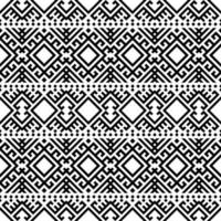 Geometric Seamless Ethnic Patterns Texture Design Vector