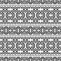 Geometric Aztec Seamless Eethnic Pattern Texture design vector