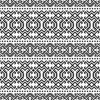 Geometric Aztec Seamless Eethnic Pattern Texture design vector