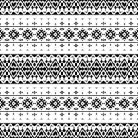vector de diseño de textura de patrones étnicos sin fisuras geométricos