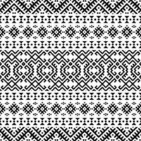 Geometric Aztec Seamless Eethnic Pattern Texture design vector
