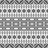 Geometric Aztec Seamless Eethnic Pattern Texture design vector