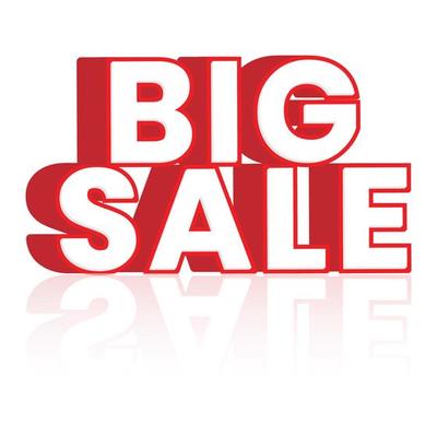 Big sale background vector