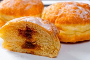 Donuts with condensed milk