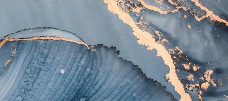 lujo natural. estilo incorpora los remolinos de mármol o las ondas de ágata. pintura azul muy hermosa con la adición de polvo de oro. foto