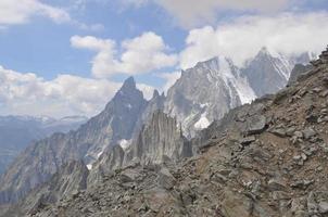 Mont Blanc in Aosta Valley photo