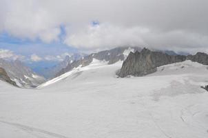 Mont Blanc in Aosta Valley photo