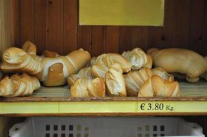 comida horneada con pan foto