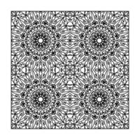 Seamless pattern floral ornament. vector