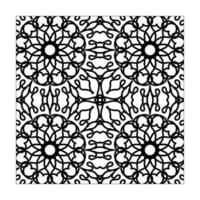 Black and white Seamless pattern. vector