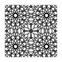 Black and white Seamless pattern. vector