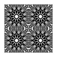 Seamless pattern floral ornament. vector
