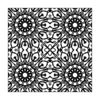 Seamless pattern floral ornament. vector