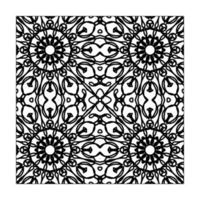 Seamless pattern floral ornament. vector