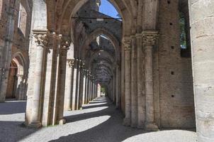 St Galgano abbey ruins in Chiusdino photo