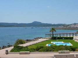 View of Fornells in the island of Minorca, Spain photo