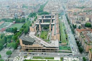 vista aerea de turin foto