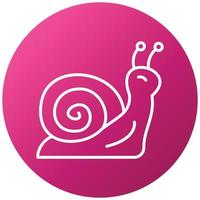 Snail Icon Style vector