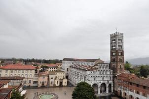 Duomo di Lucca meaning Lucca Cathedral in Tuscany, Italy photo