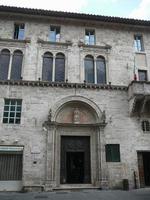 vista de la ciudad de perugia foto