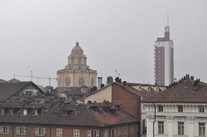 vista de la ciudad de turin foto