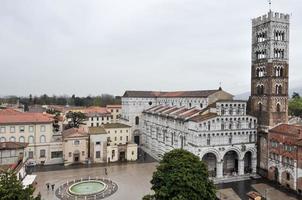 Duomo di Lucca meaning Lucca Cathedral in Tuscany, Italy photo