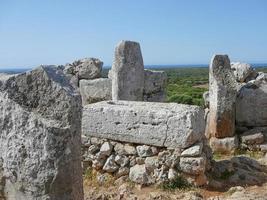 torre den galmes en menorca foto