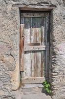 Old wood door photo