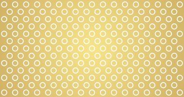 Gold polka dots pattern, colorful holiday background - vector abstract background