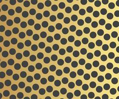 Gold polka dots pattern, colorful holiday background - vector abstract background