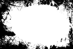 Grunge border vector texture background. Abstract frame overlay. Dirty and damaged backdrop.