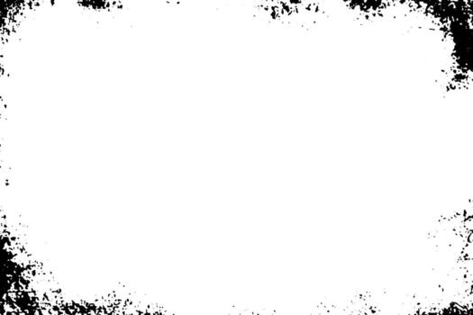 Grunge border vector texture background. Abstract frame overlay. Dirty and damaged backdrop.