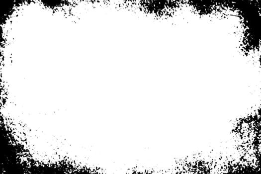 Grunge border vector texture background. Abstract frame overlay. Dirty and damaged backdrop.