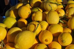 comida de fruta de limon