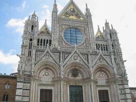 Siena Cathedral church aka Duomo di Siena in Italy photo