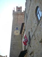 View of the Town of Arezzo in Tuscany, Italy photo