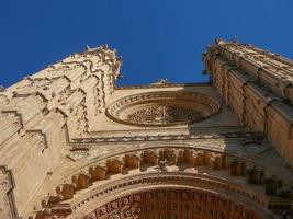 La Seu cathedral in Palma De Mallorca photo