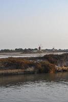 Saline Salt flats in Marsala photo