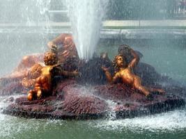 Baroque fountain, Paris, France photo