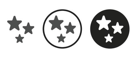 Star icon . web icon set . icons collection. Simple vector illustration.