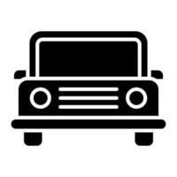 Car Line Icon vector