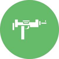 Uzi Glyph Icon vector