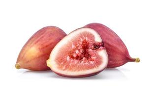 Figs fruits isolated on white background photo