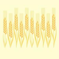 wheat simple geometry symbol vector