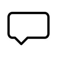 bubble speech icon vector