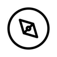 compass icon template vector