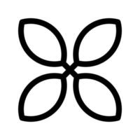Leaf icon template vector
