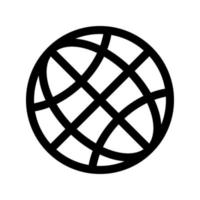 Globe icon template vector
